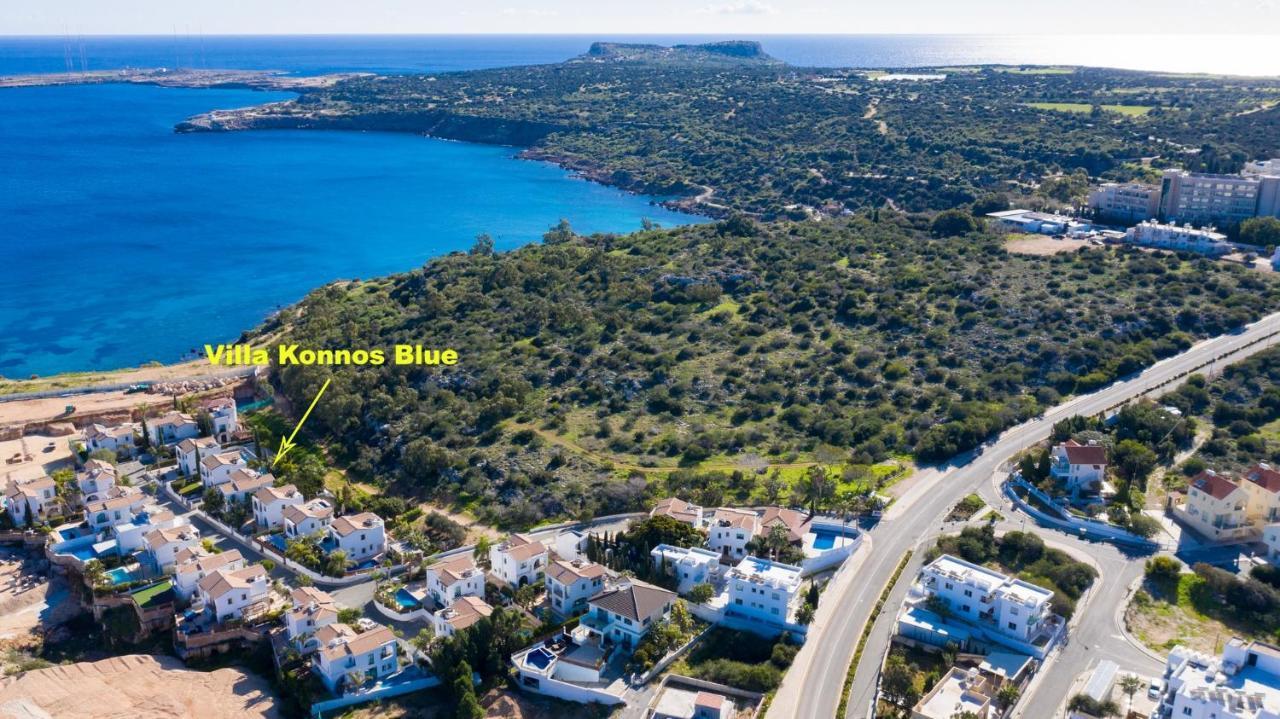 Вилла Konnos Blue Протарас Экстерьер фото